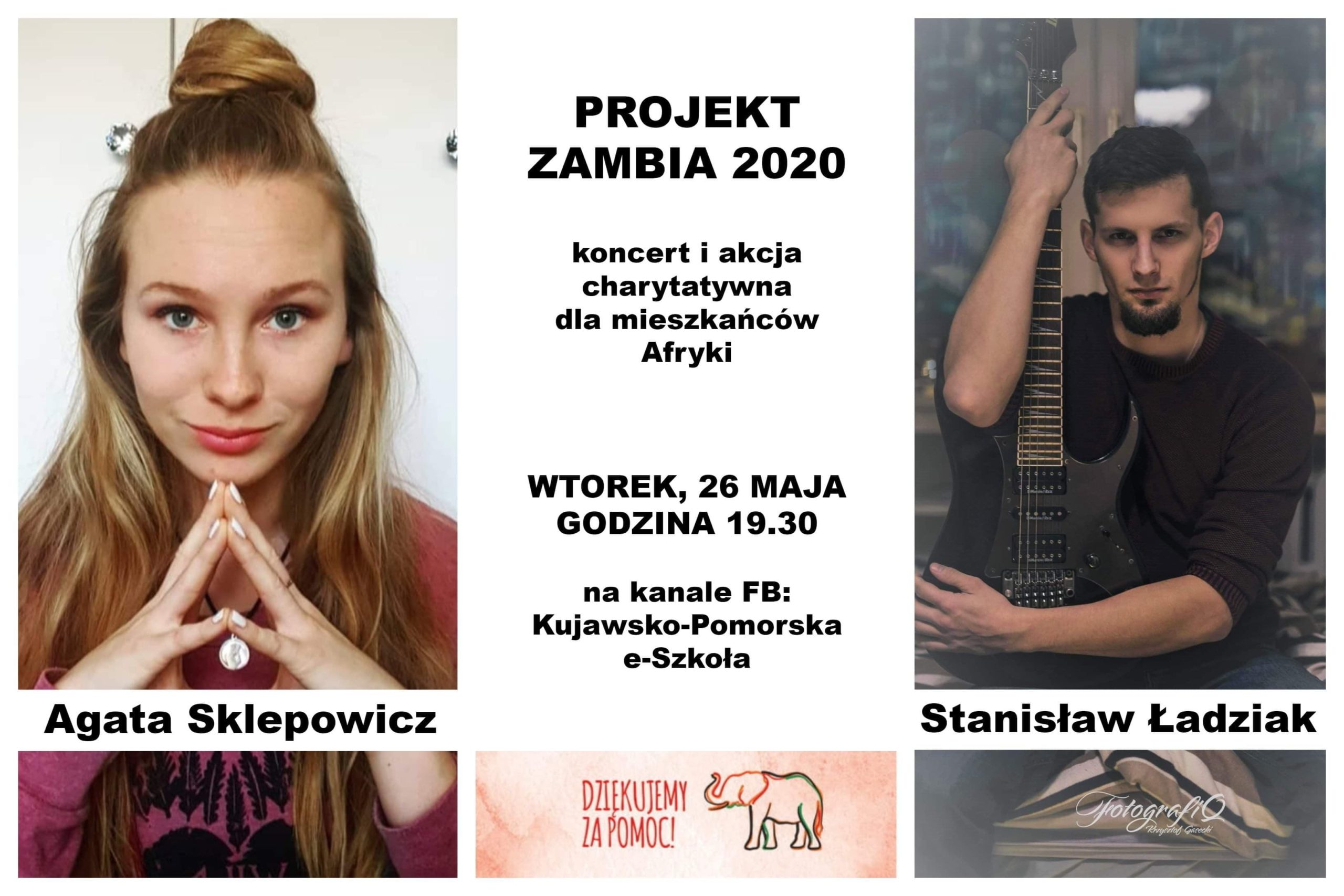 Koncert wolontariuszy Projekt Zambia 2020