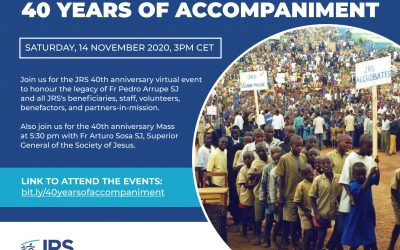 Czterdzieste urodziny Jesuit Refugee Service