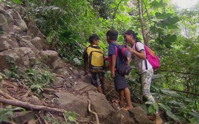 Przeprawa do szkoły – Boliwia